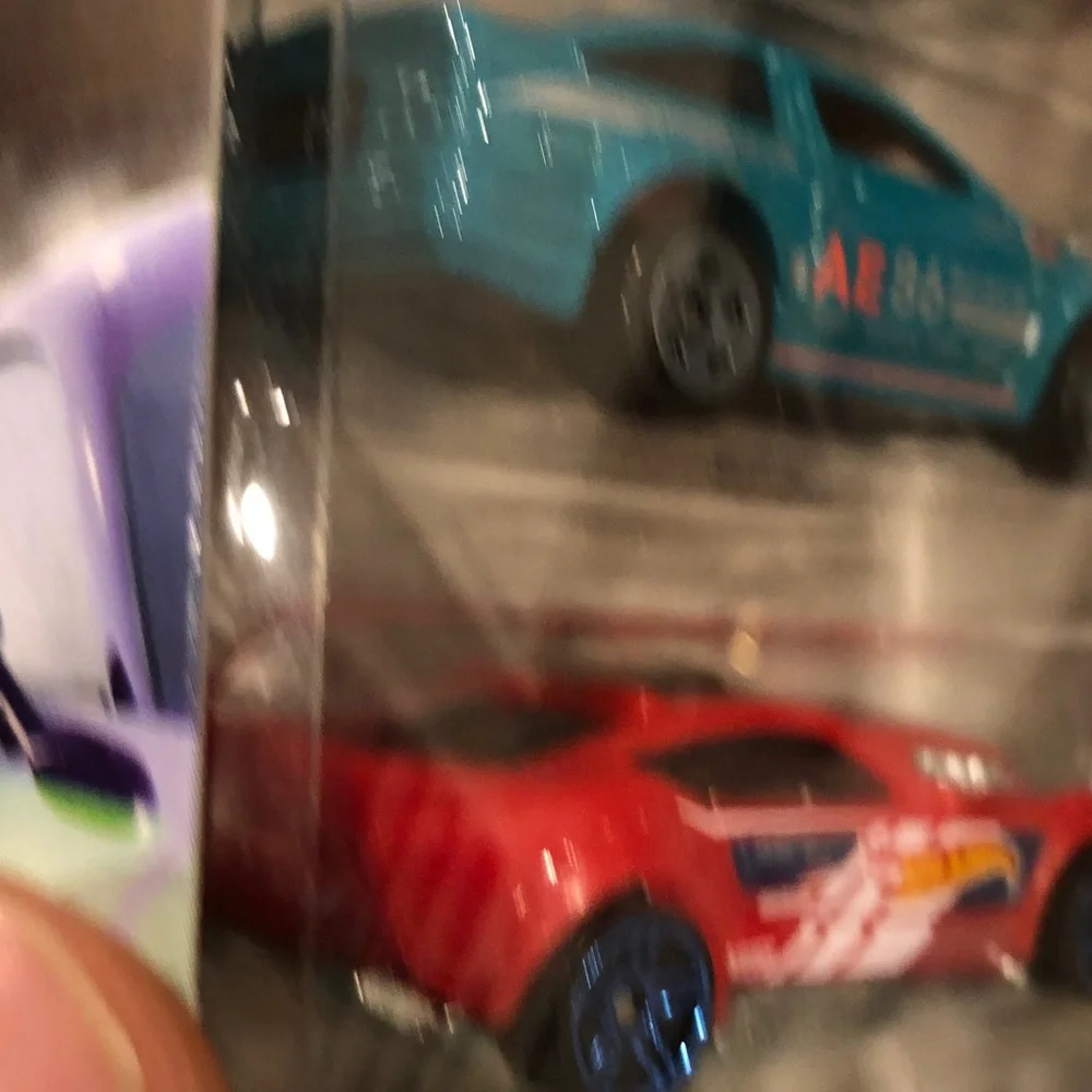 Mattel Hot Wheels Drift Car Set - Blue, Red, White, Yellow